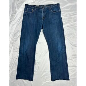 AG Adriano Goldschmied The Protege Straight Leg Jean Dark Wash 40x32 Made in USA